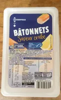 Bâtonnets saveur crabe