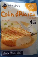 Hachés au Colin d'Alaska et au persil