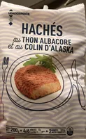 Hachés au thon albacore et au colin d’alaska