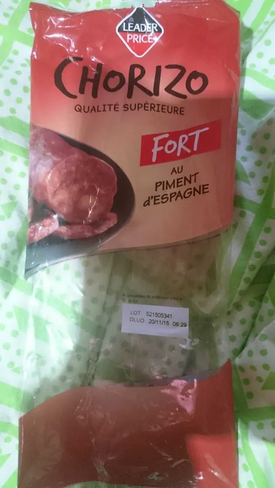 Chorizo Fort au piment d'Espagne
