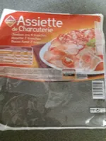 Assiette De Charcuterie 250g Jambon Cru Rosette Bacon Fume