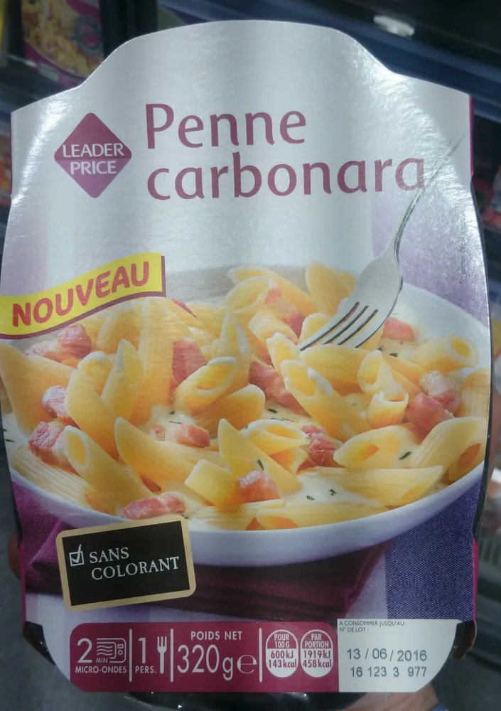 Penne Carbonara