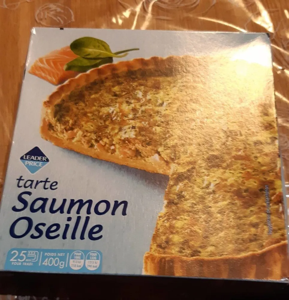 Tarte saumon oseille