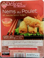 Délices du Monde - Nems au Poulet et sauce Nuoc Mâm