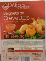 Beignets de Crevettes et Sauce Aigre Douce