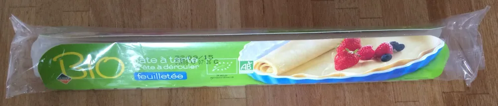 Pâte à tarte feuilletée