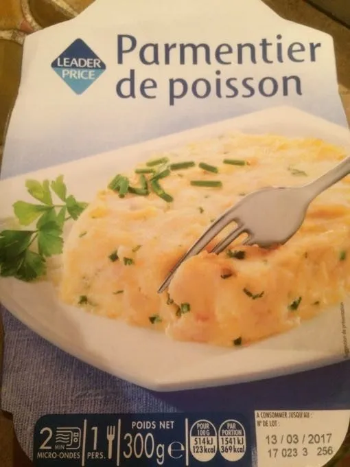 Parmentier de poisson