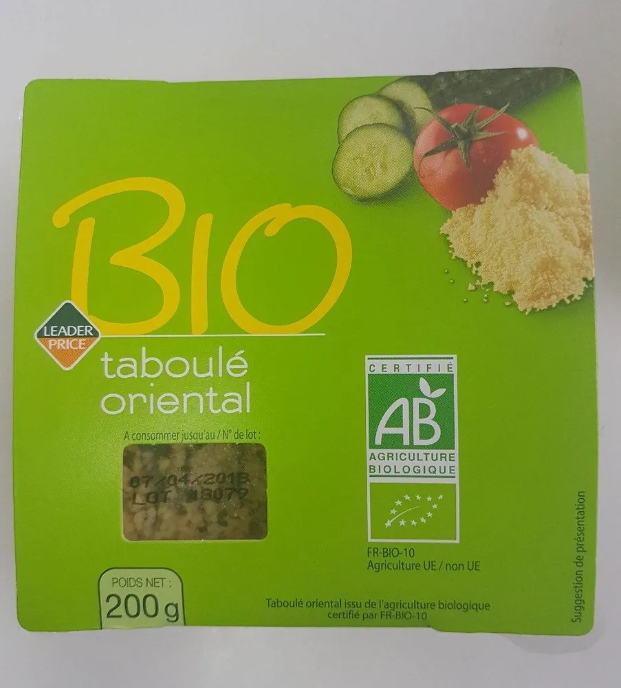 Taboulé oriental Bio