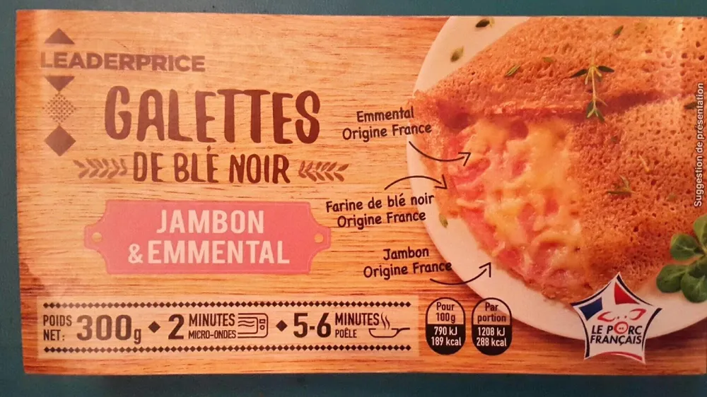 Galette Jambon Emmental