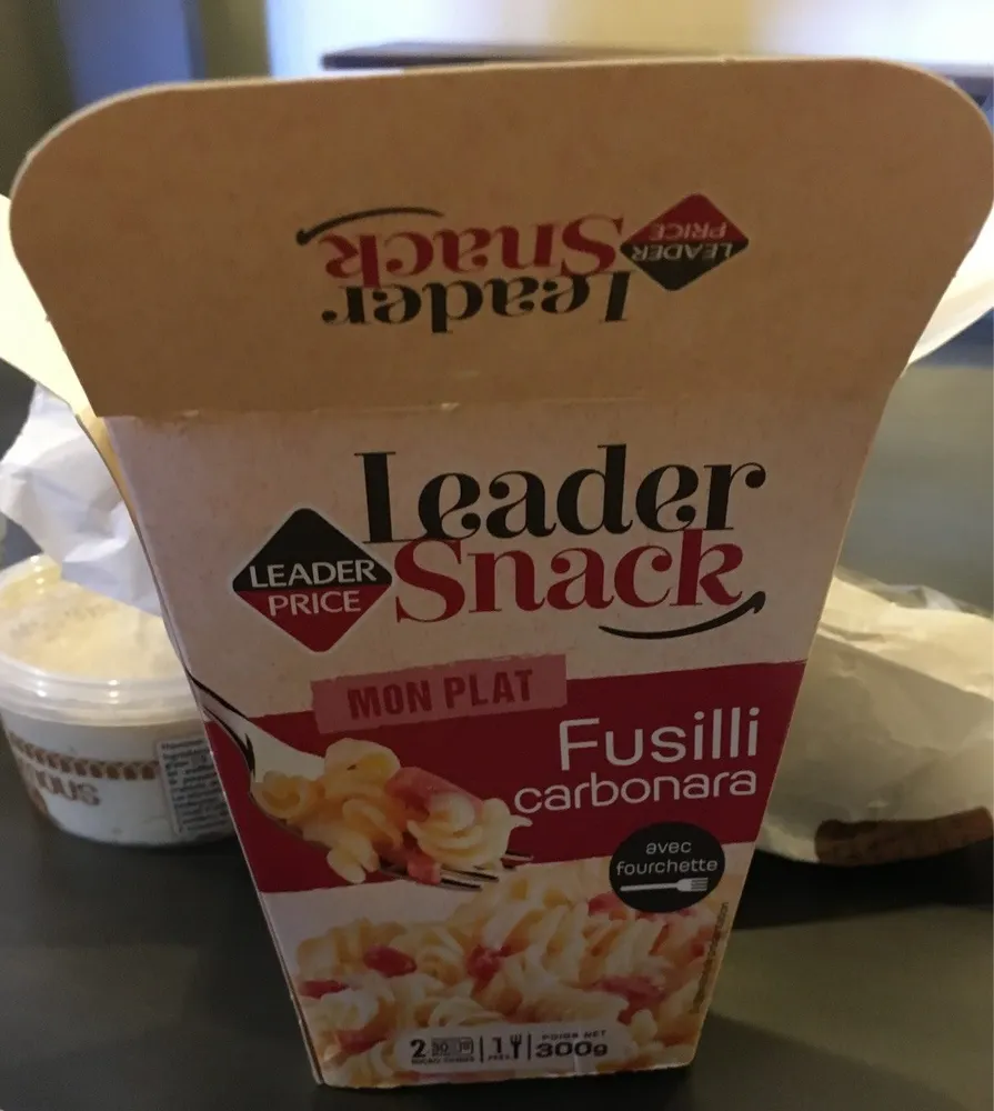 Box Fusilli carbonara