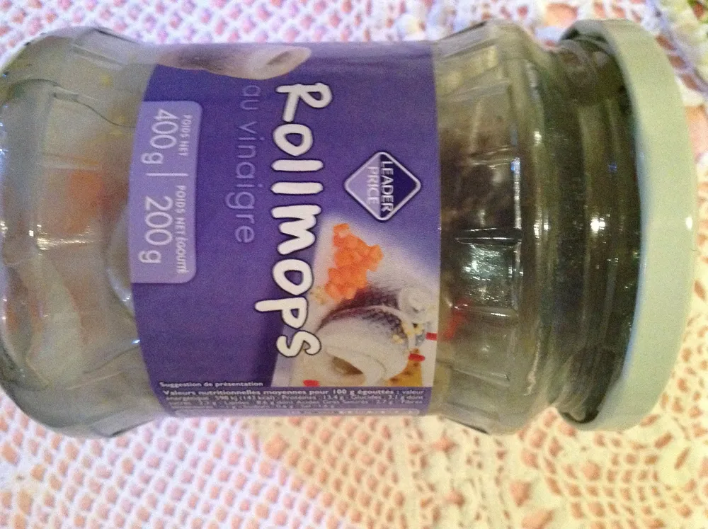 Rollmops au vinaigre