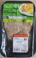 Escalopes de dinde marinées a la milanaise