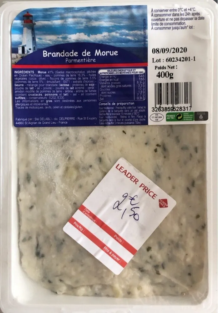 Brandade de morue