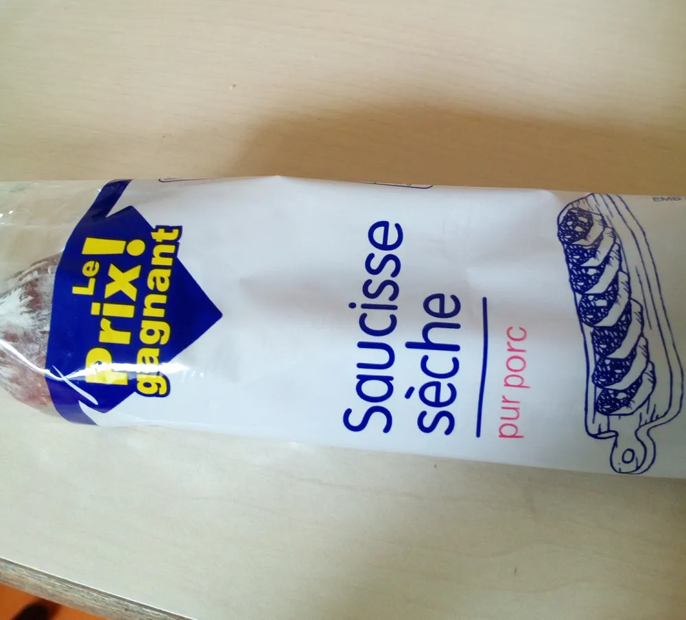 Saucisse sèche pur porc