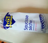 Saucisse sèche pur porc