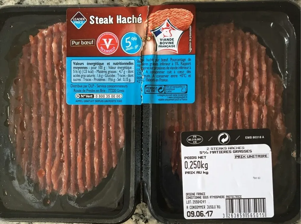 Steack haché 5%
