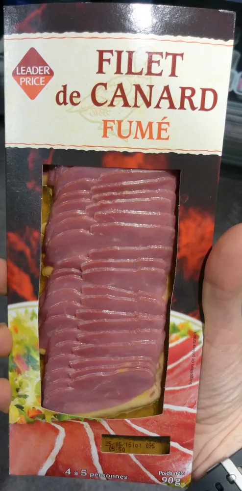 Filet de Canard Fumé
