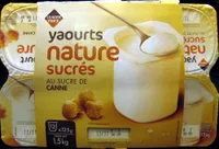 Yaourts nature sucrés Au Sucre de Canne