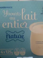 Yaourts au Lait Entier Nature