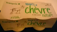 Yaourts de chèvre nature
