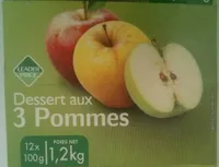 Dessert aux 3 Pommes