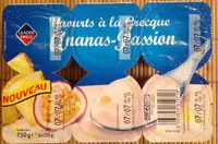 Yaourts à la Grecque Ananas-Passion