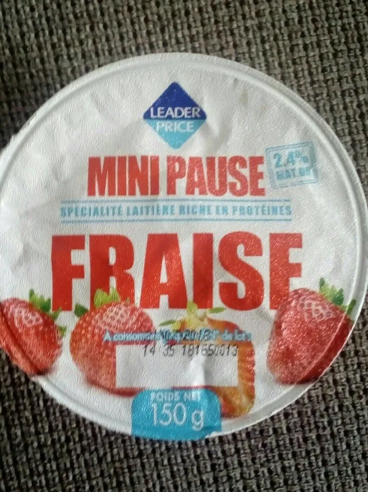 Mini Pause Fraise