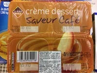 Crème dessert saveur café