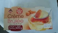 Crème brulée aux oeufs frais
