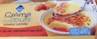 Crème aux Œufs Saveur Vanille sur lit de caramel