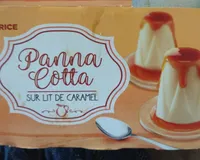 Panna cotta sur lit caramel