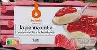 Panna cotta framboise