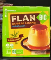 Flan nappe caramel lait entier