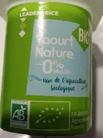 Yaourt nature bio