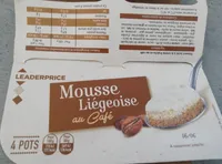 Mousse liégeoise au café