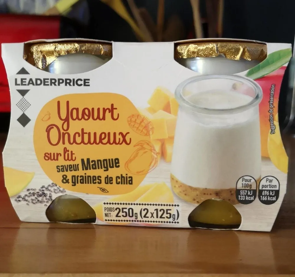 Yaourt onctueux
