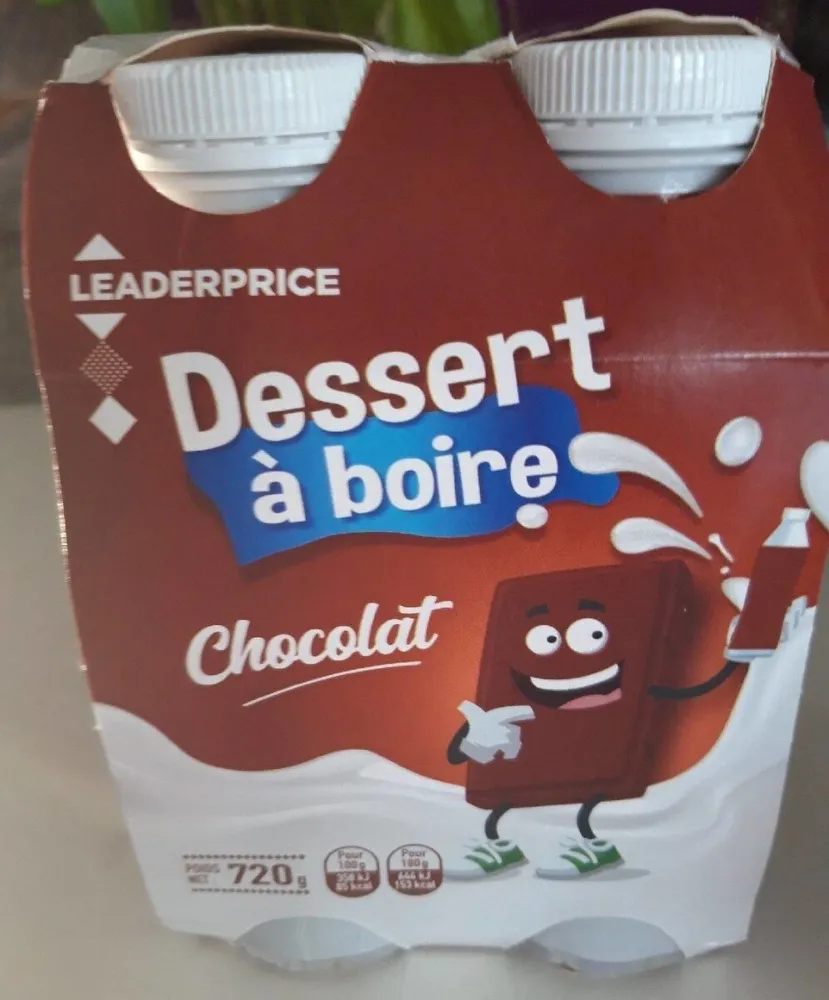 Dessert à boire chocolat