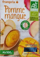 Purée de pommeet mangue