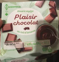 Plaisir chocolat au lait d'amande