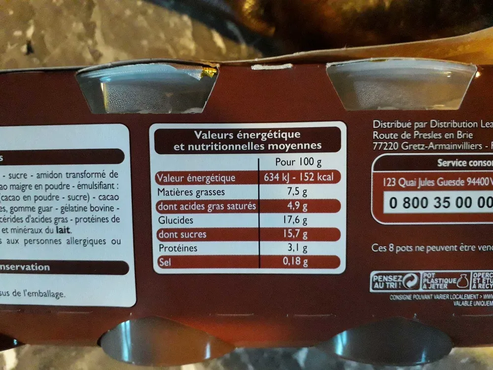 Chocolat Liégeois