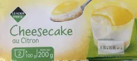 Cheesecake au citron