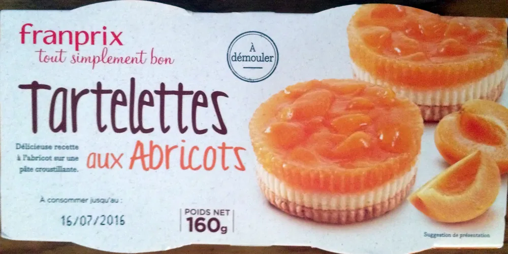 Tartelettes aux Abricots