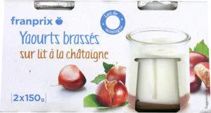 yaourt brassé lait entier lit châtaigne