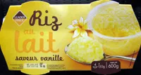 Riz au lait saveur vanille Leader Price