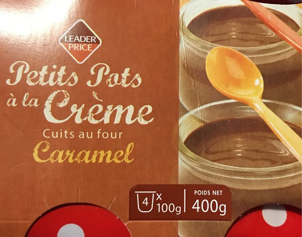 Petit pot à la crème caramel