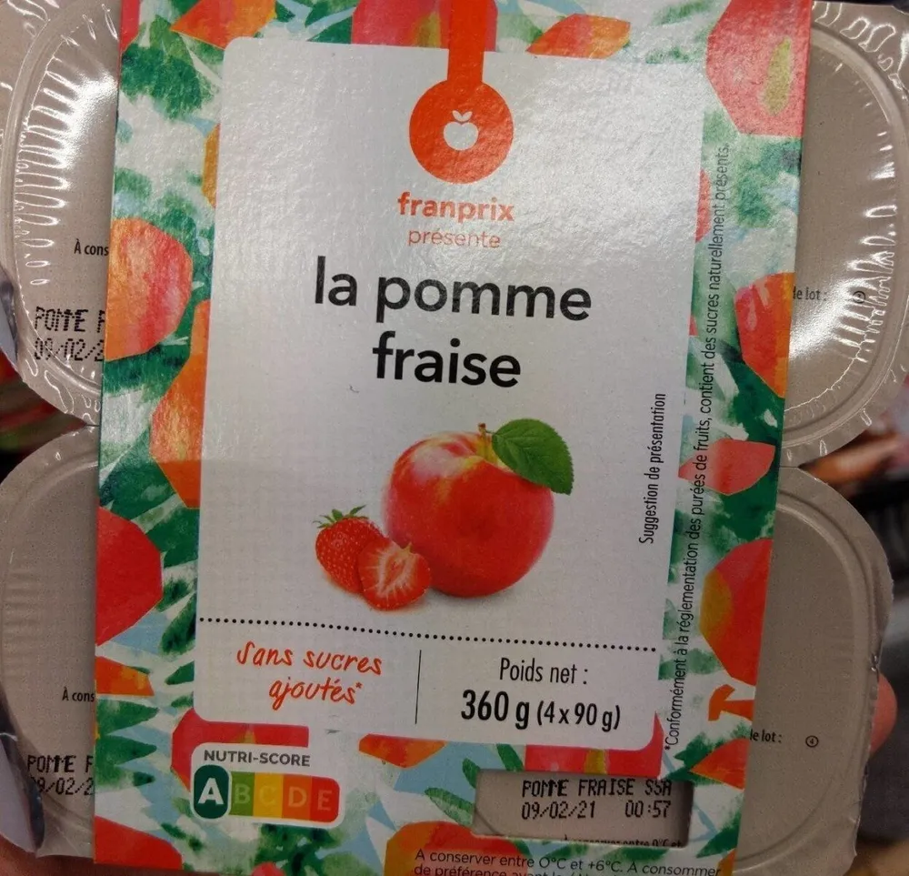 La pomme fraise