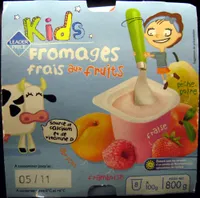 Kids Fromages frais aux fruits (3,3 % MG)