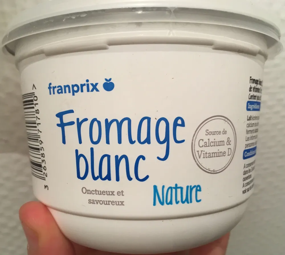 Fromage blanc nature