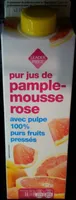 Pur jus de pamplemousse rose avec pulpe