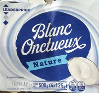 Blanc onctueux